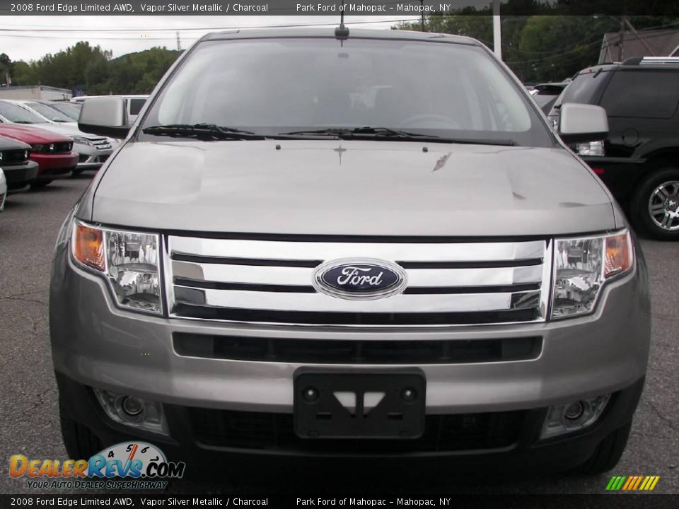 2008 Ford Edge Limited AWD Vapor Silver Metallic / Charcoal Photo #23