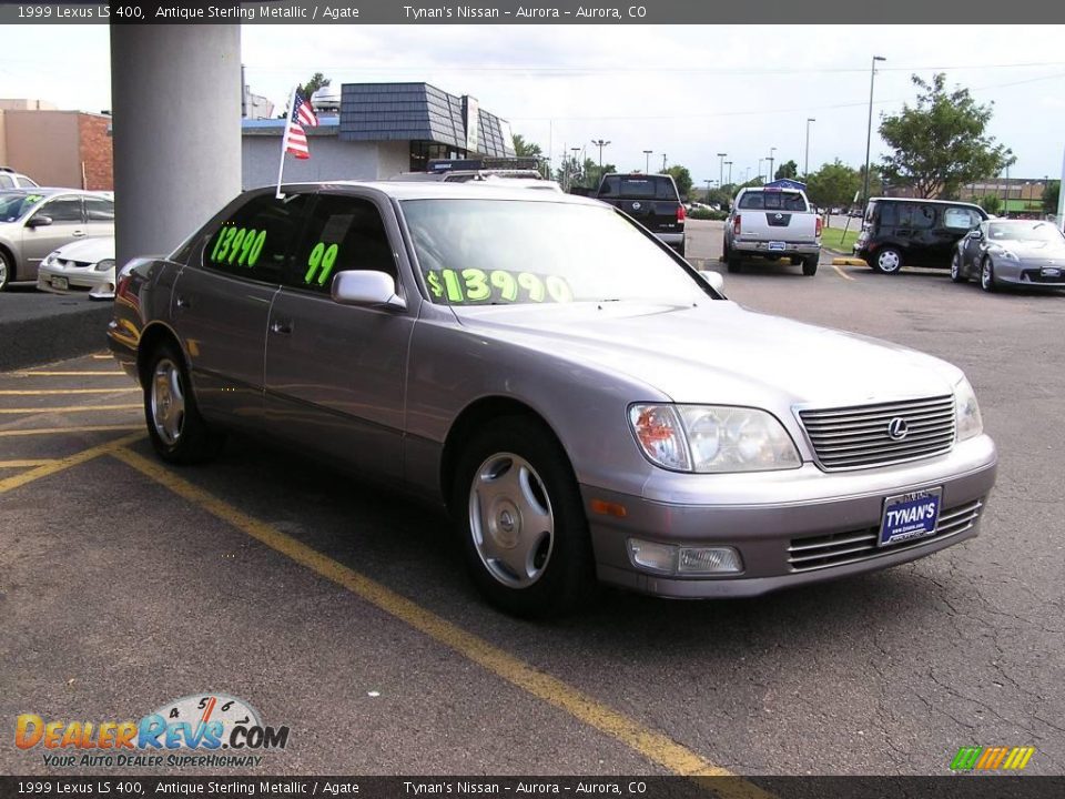 1999 Lexus LS 400 Antique Sterling Metallic / Agate Photo #3