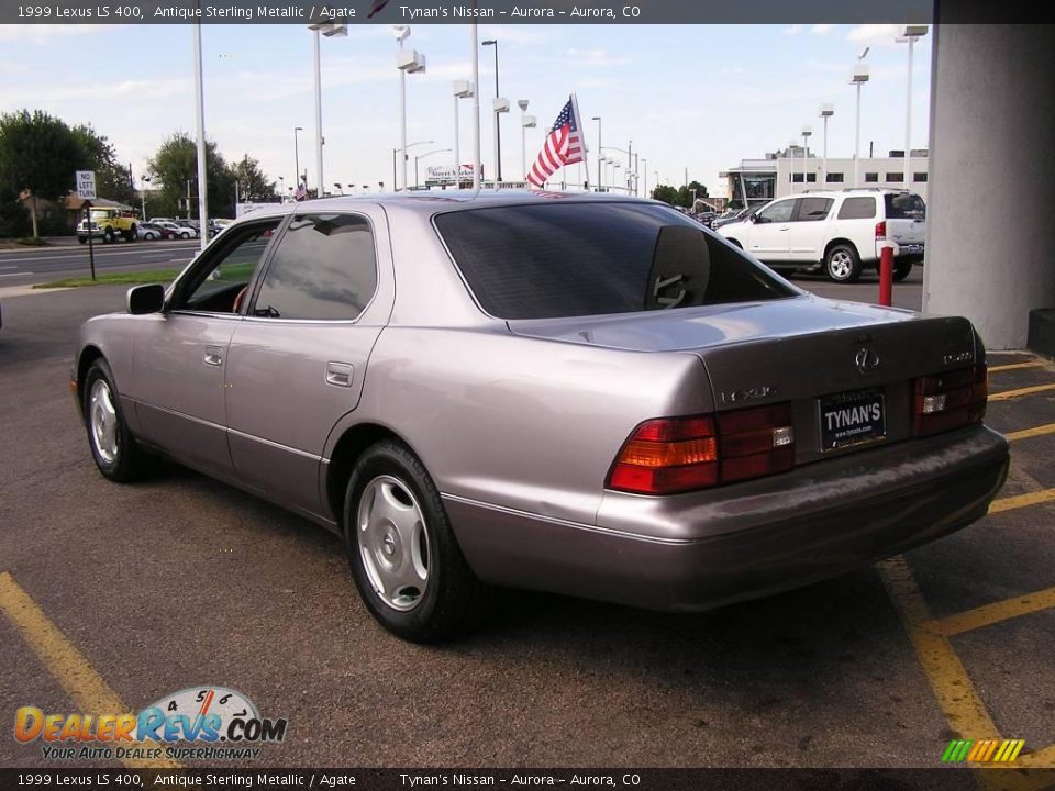 1999 Lexus LS 400 Antique Sterling Metallic / Agate Photo #4