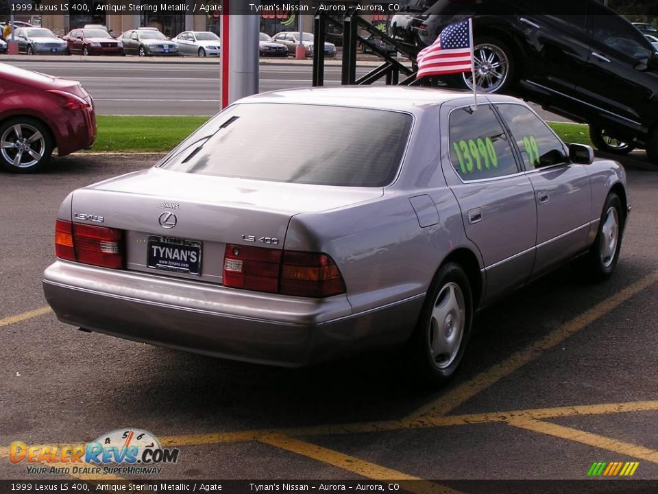 1999 Lexus LS 400 Antique Sterling Metallic / Agate Photo #6