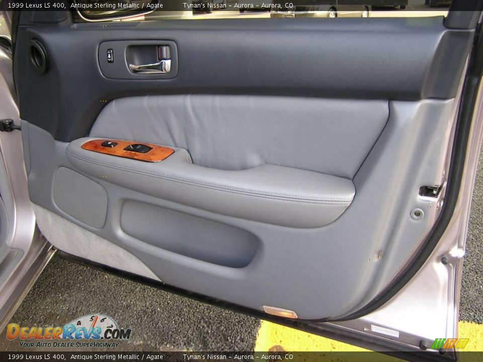1999 Lexus LS 400 Antique Sterling Metallic / Agate Photo #14