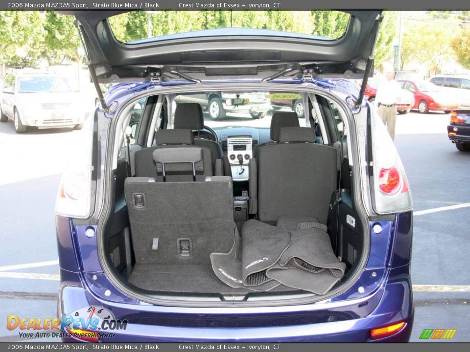 2006 Mazda MAZDA5 Sport Strato Blue Mica / Black Photo #6