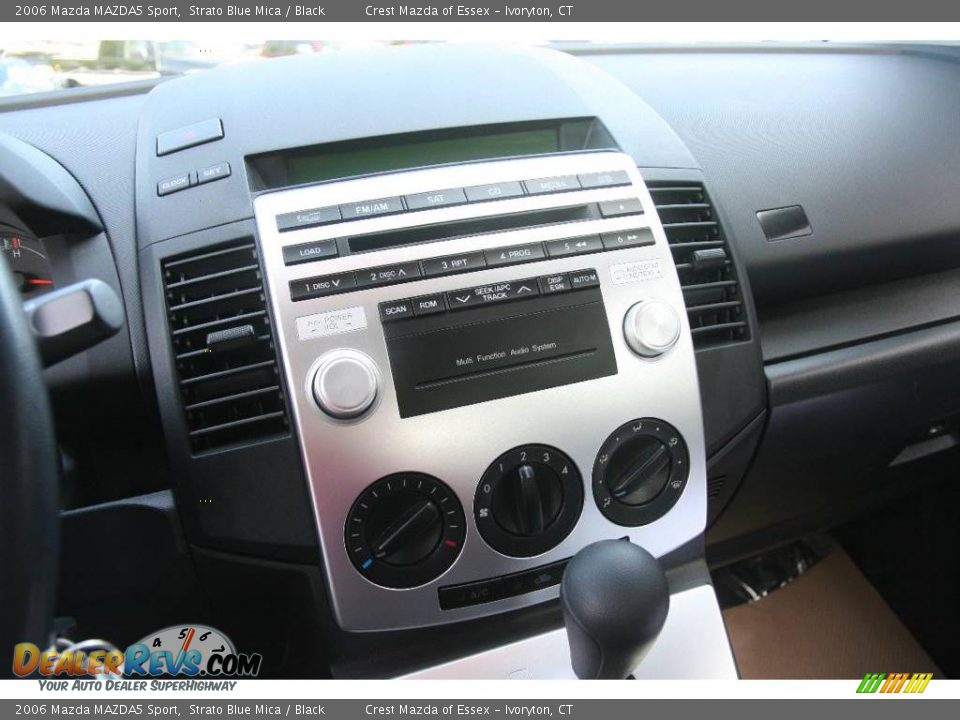 2006 Mazda MAZDA5 Sport Strato Blue Mica / Black Photo #16