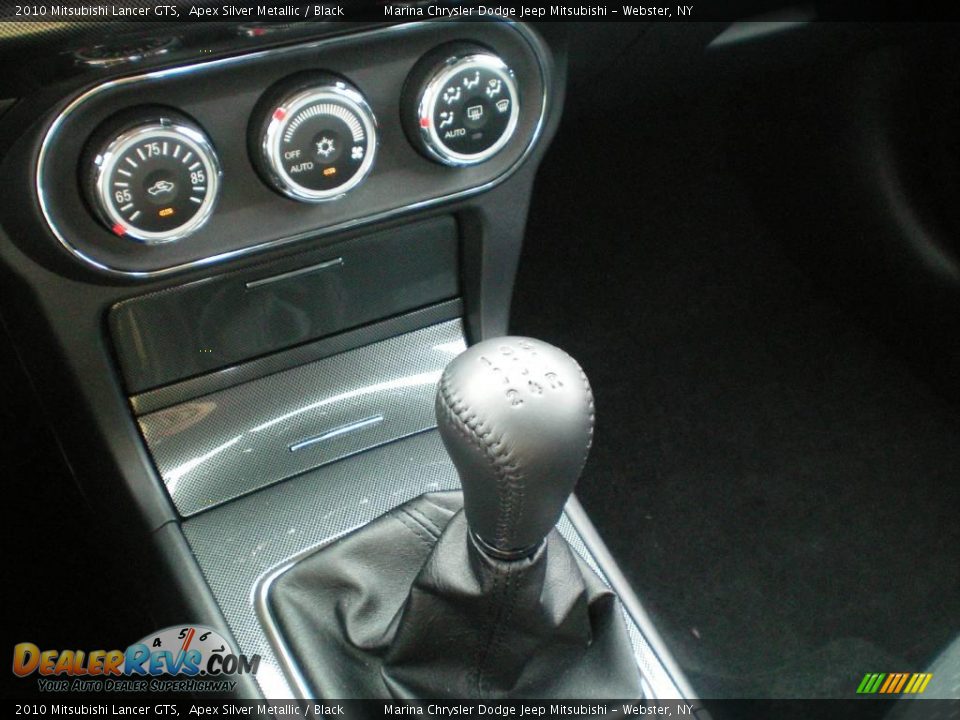 2010 Mitsubishi Lancer GTS Apex Silver Metallic / Black Photo #5