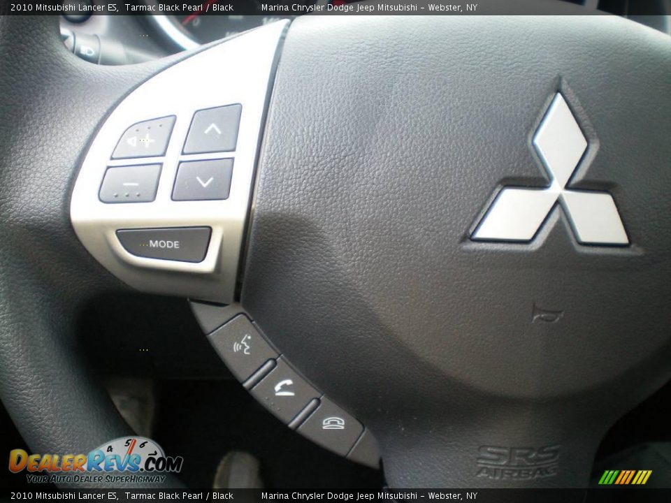 2010 Mitsubishi Lancer ES Tarmac Black Pearl / Black Photo #4