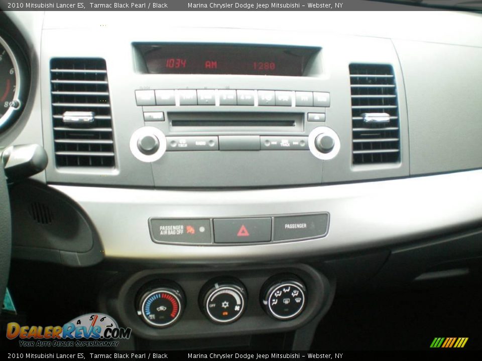 2010 Mitsubishi Lancer ES Tarmac Black Pearl / Black Photo #5