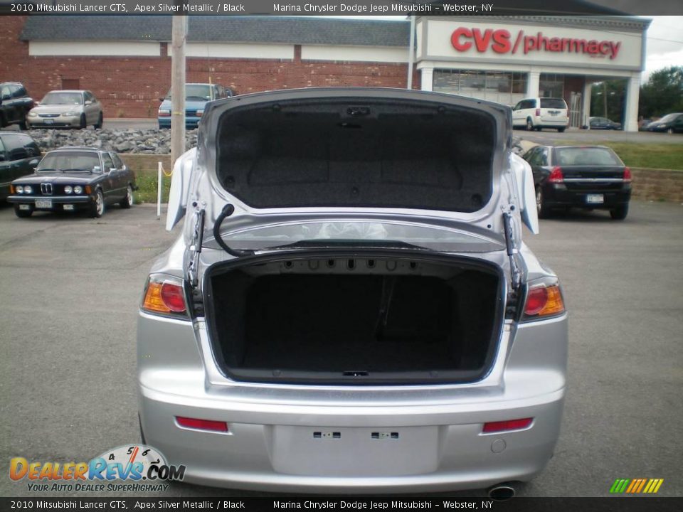 2010 Mitsubishi Lancer GTS Apex Silver Metallic / Black Photo #18