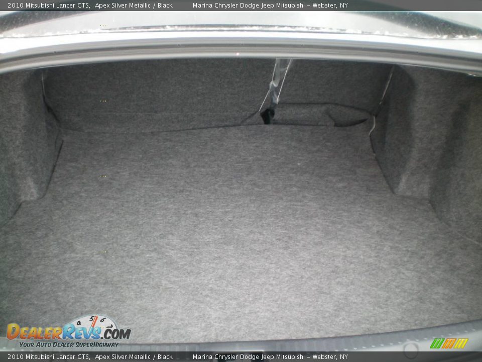 2010 Mitsubishi Lancer GTS Apex Silver Metallic / Black Photo #19