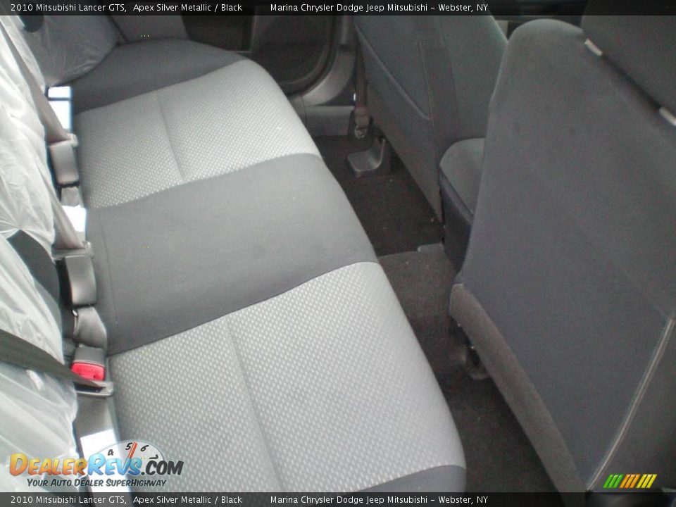 2010 Mitsubishi Lancer GTS Apex Silver Metallic / Black Photo #21