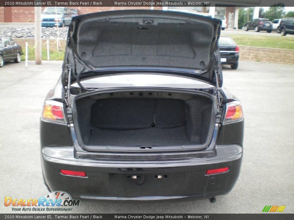 2010 Mitsubishi Lancer ES Tarmac Black Pearl / Black Photo #18