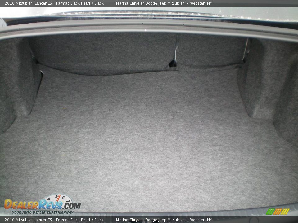 2010 Mitsubishi Lancer ES Tarmac Black Pearl / Black Photo #19