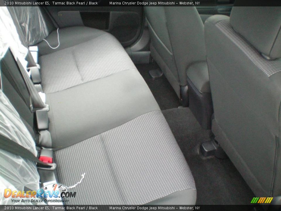 2010 Mitsubishi Lancer ES Tarmac Black Pearl / Black Photo #21