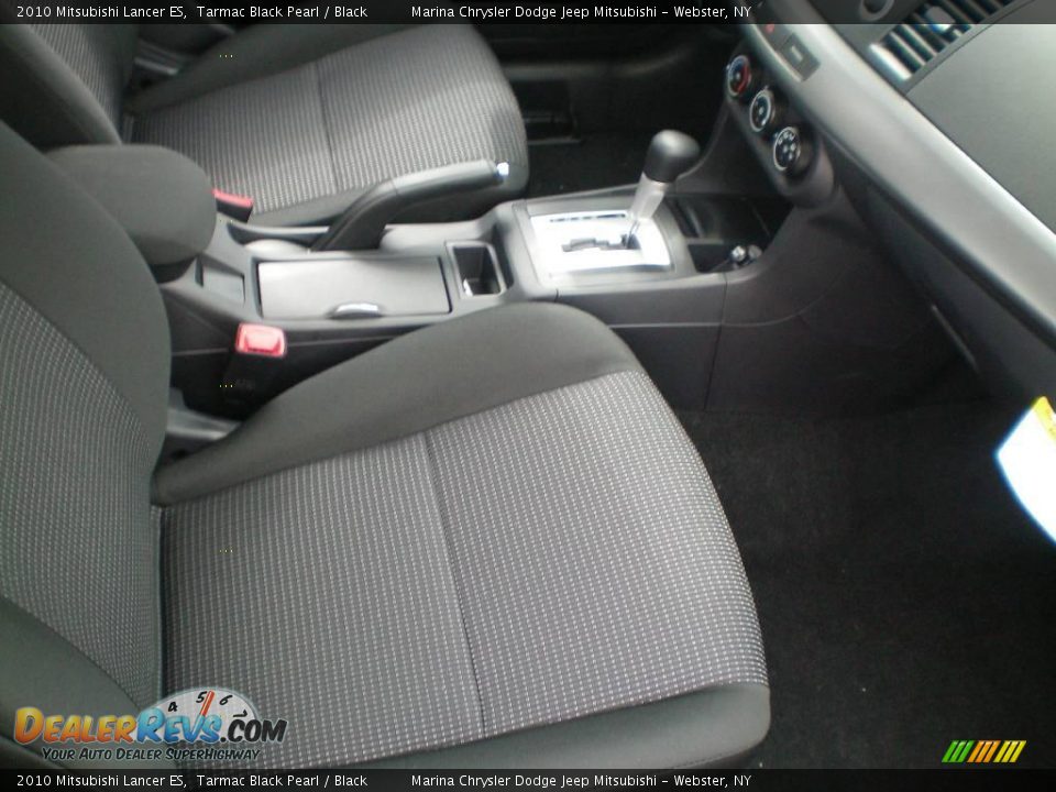 2010 Mitsubishi Lancer ES Tarmac Black Pearl / Black Photo #23