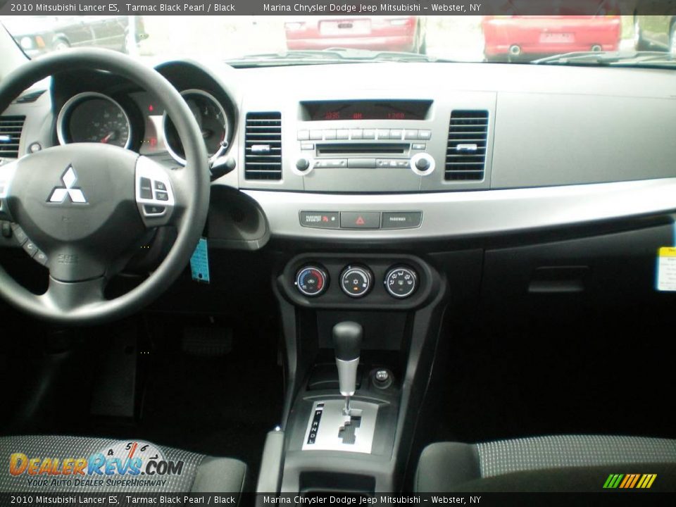 2010 Mitsubishi Lancer ES Tarmac Black Pearl / Black Photo #25