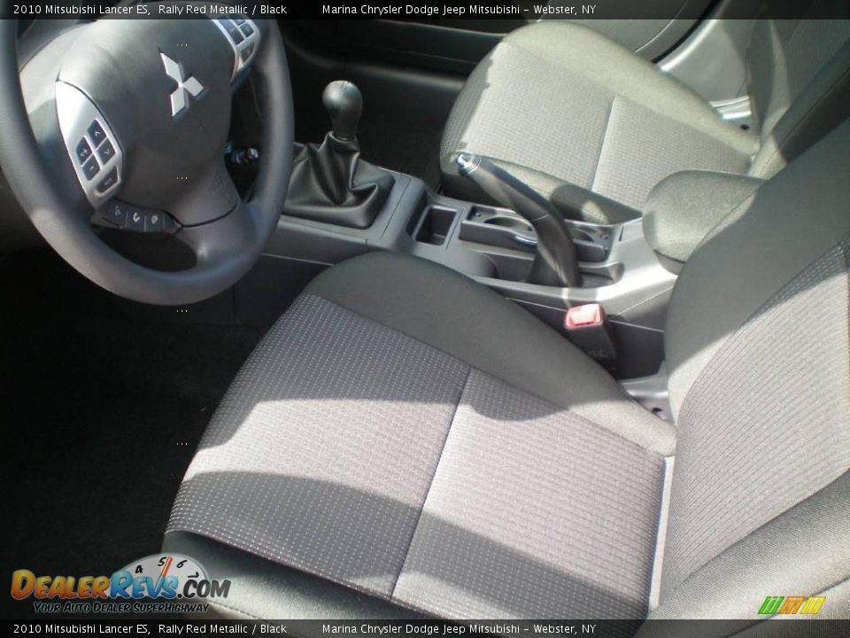 2010 Mitsubishi Lancer ES Rally Red Metallic / Black Photo #2