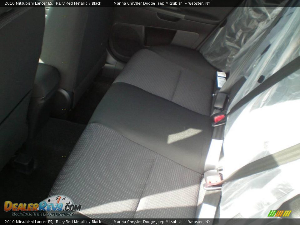 2010 Mitsubishi Lancer ES Rally Red Metallic / Black Photo #3