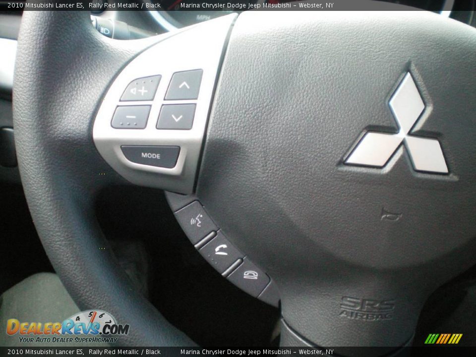 2010 Mitsubishi Lancer ES Rally Red Metallic / Black Photo #5