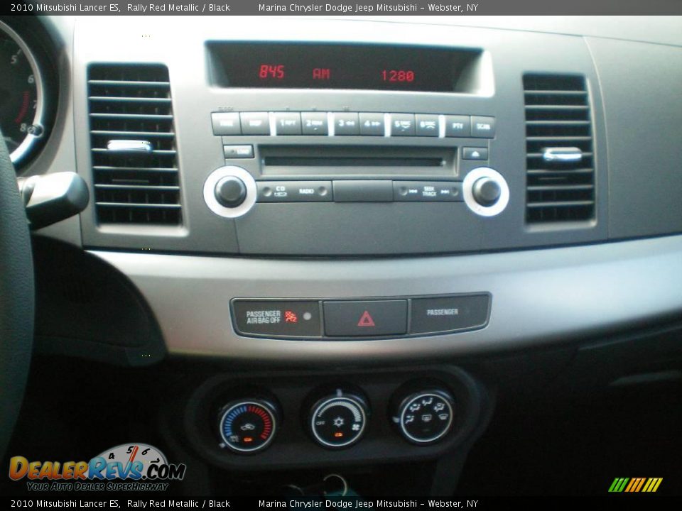 2010 Mitsubishi Lancer ES Rally Red Metallic / Black Photo #6