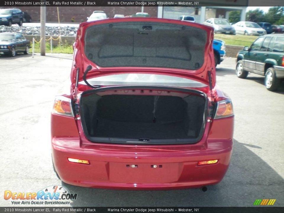 2010 Mitsubishi Lancer ES Rally Red Metallic / Black Photo #18