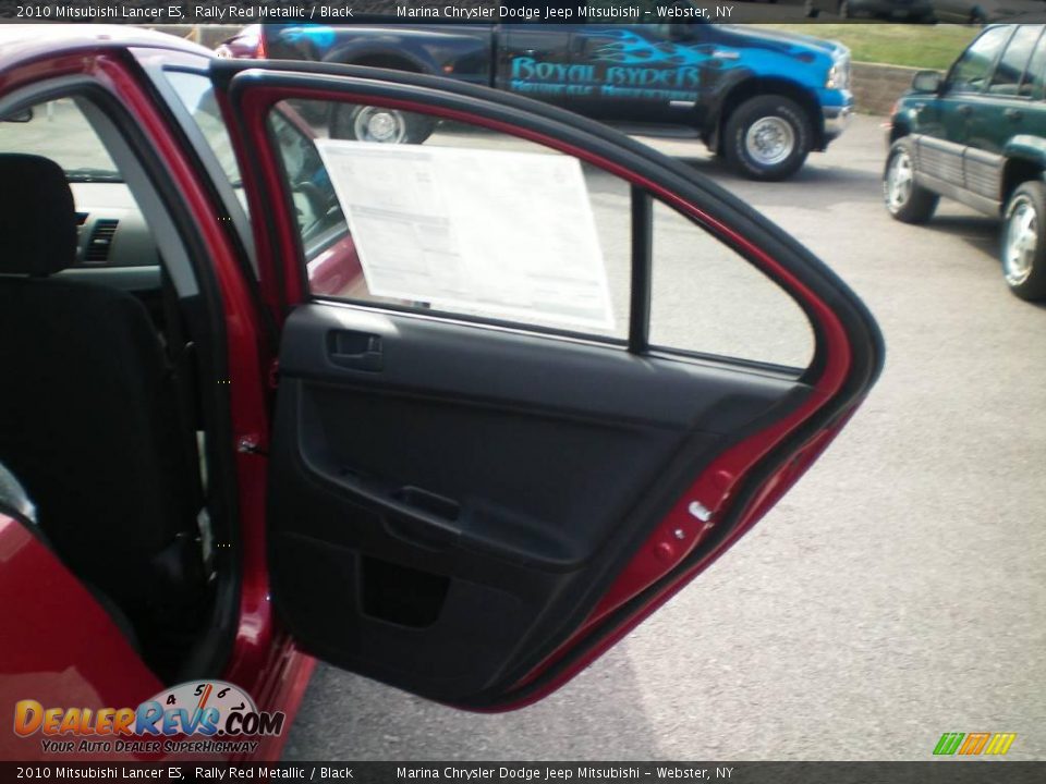 2010 Mitsubishi Lancer ES Rally Red Metallic / Black Photo #20
