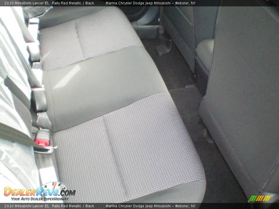 2010 Mitsubishi Lancer ES Rally Red Metallic / Black Photo #21