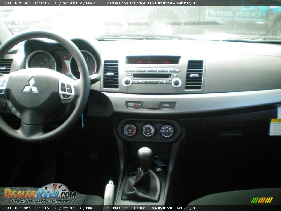 2010 Mitsubishi Lancer ES Rally Red Metallic / Black Photo #25