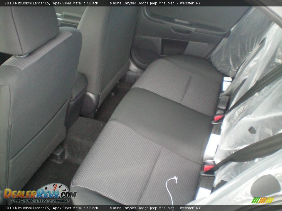 2010 Mitsubishi Lancer ES Apex Silver Metallic / Black Photo #3