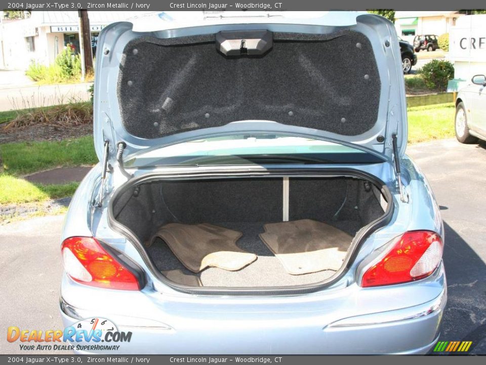 2004 Jaguar X-Type 3.0 Zircon Metallic / Ivory Photo #7