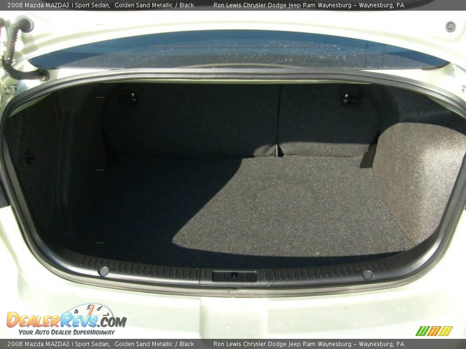2008 Mazda MAZDA3 i Sport Sedan Golden Sand Metallic / Black Photo #14