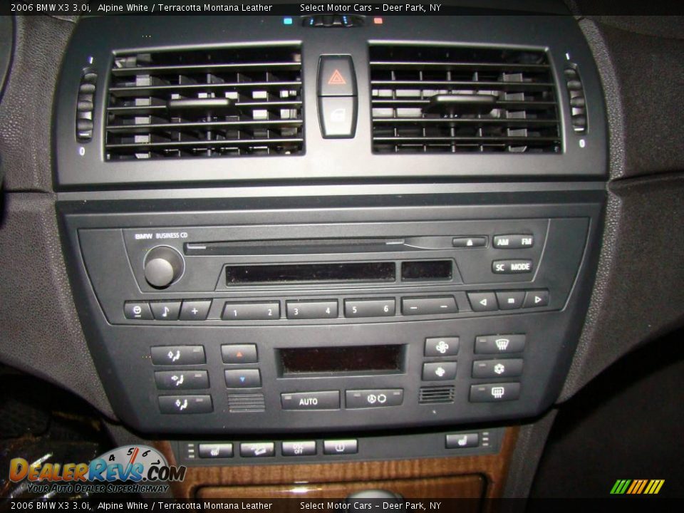 2006 BMW X3 3.0i Alpine White / Terracotta Montana Leather Photo #10