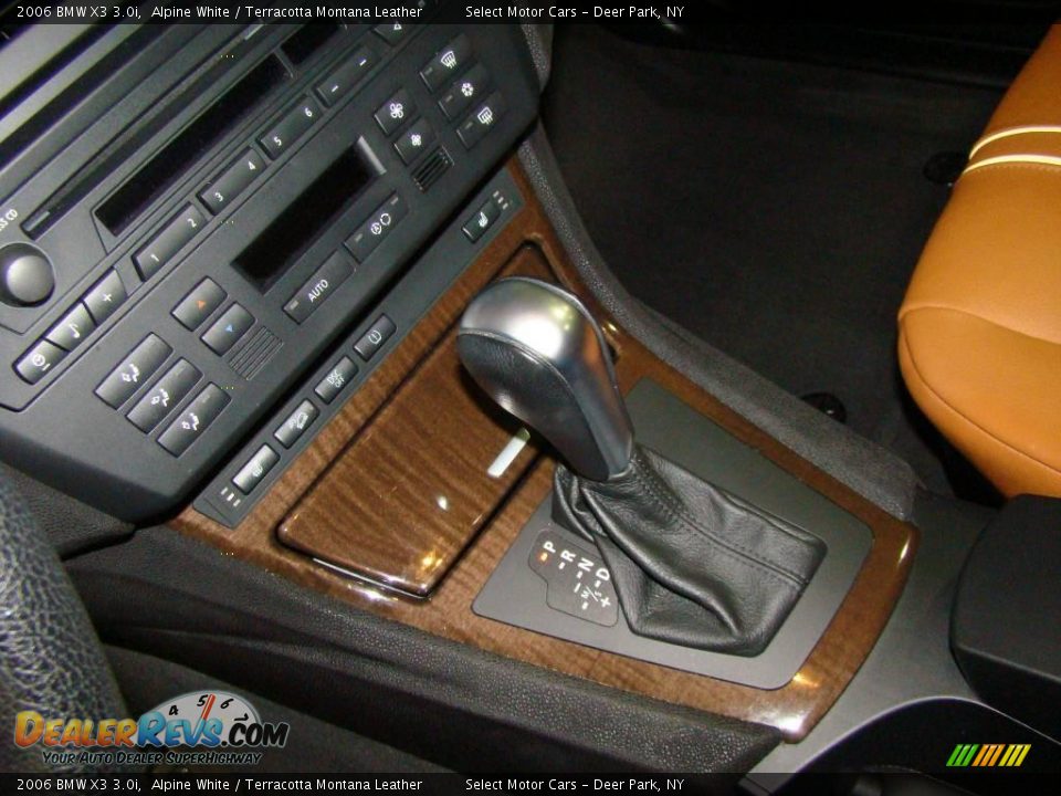 2006 BMW X3 3.0i Alpine White / Terracotta Montana Leather Photo #11
