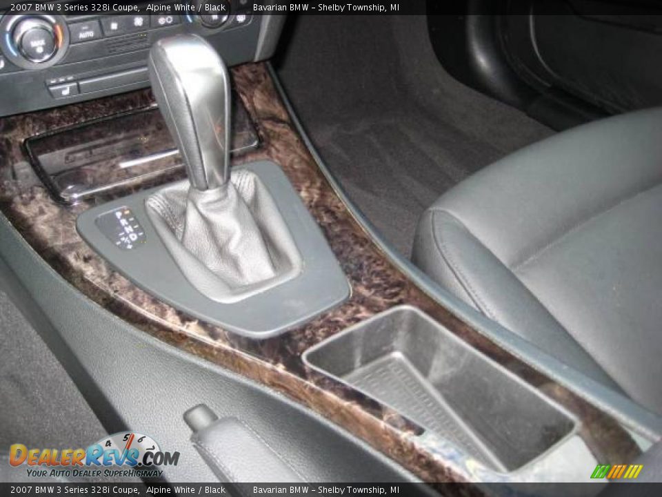 2007 BMW 3 Series 328i Coupe Alpine White / Black Photo #19