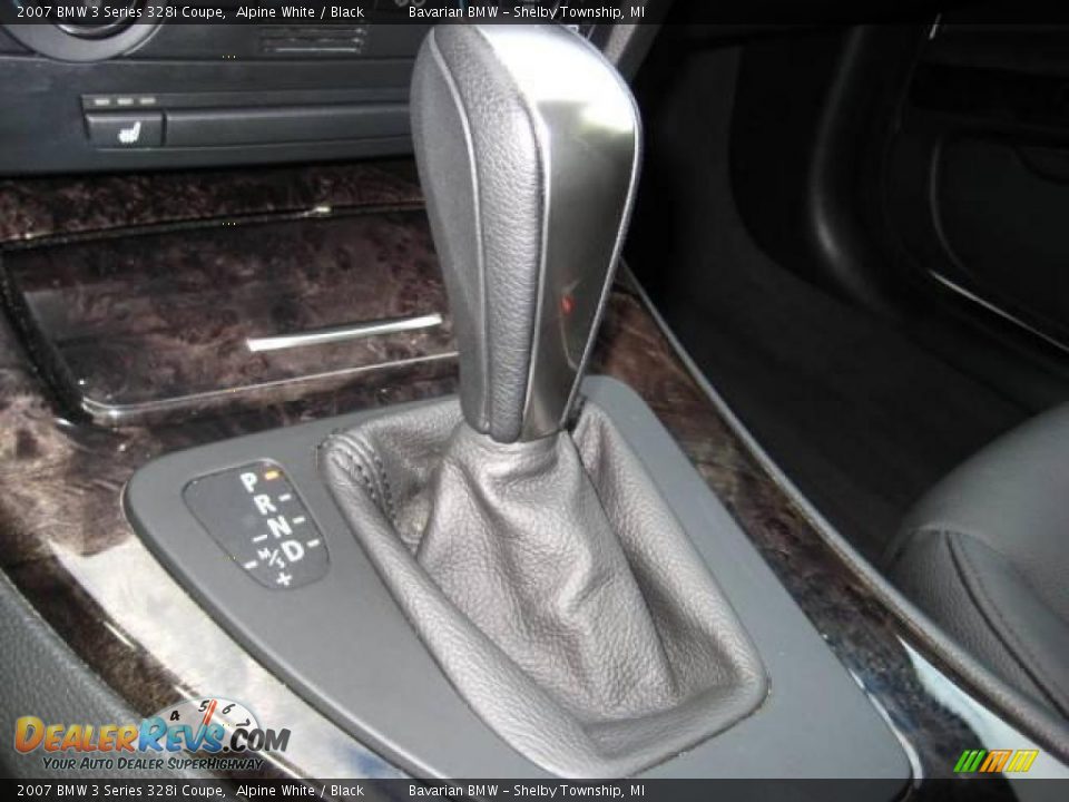 2007 BMW 3 Series 328i Coupe Alpine White / Black Photo #20