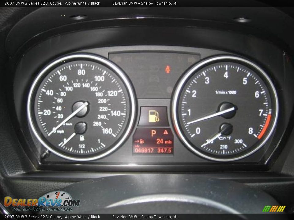 2007 BMW 3 Series 328i Coupe Alpine White / Black Photo #22