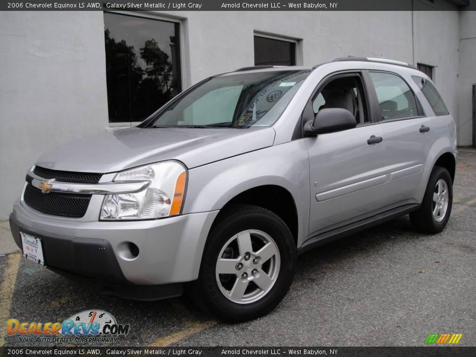 2006 Chevrolet Equinox LS AWD Galaxy Silver Metallic / Light Gray Photo #1