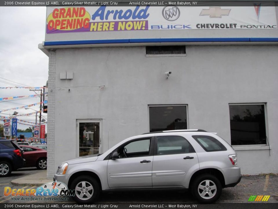 2006 Chevrolet Equinox LS AWD Galaxy Silver Metallic / Light Gray Photo #3