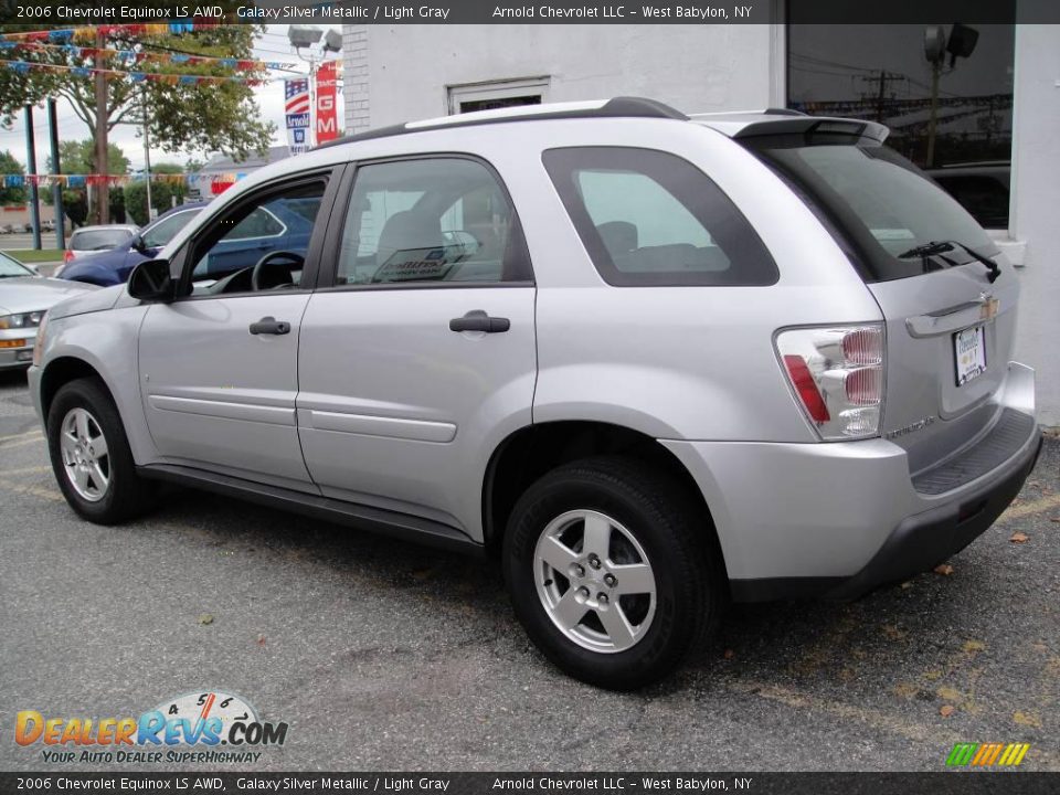 2006 Chevrolet Equinox LS AWD Galaxy Silver Metallic / Light Gray Photo #4