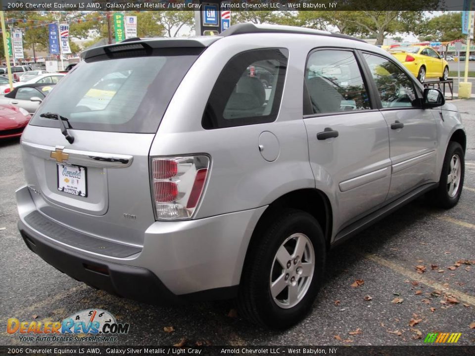2006 Chevrolet Equinox LS AWD Galaxy Silver Metallic / Light Gray Photo #6