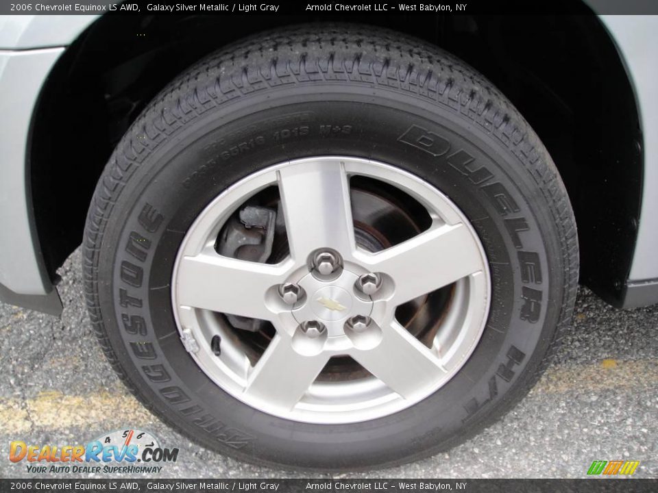 2006 Chevrolet Equinox LS AWD Galaxy Silver Metallic / Light Gray Photo #7