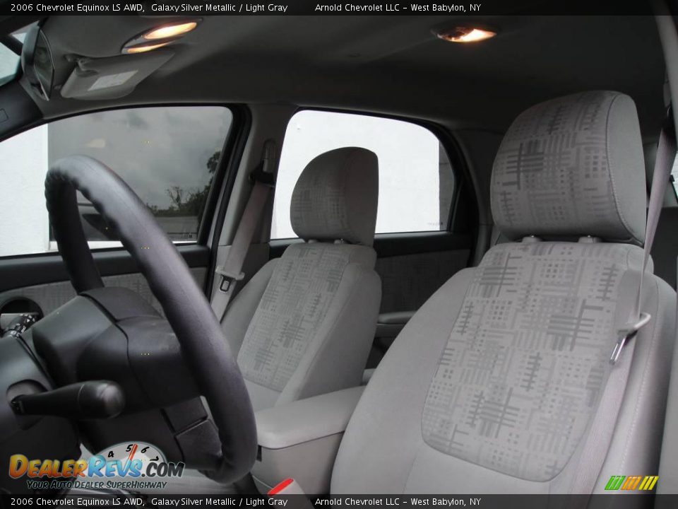 2006 Chevrolet Equinox LS AWD Galaxy Silver Metallic / Light Gray Photo #9