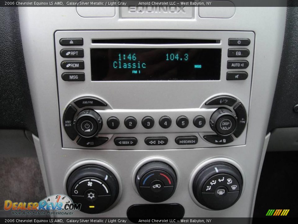 2006 Chevrolet Equinox LS AWD Galaxy Silver Metallic / Light Gray Photo #13