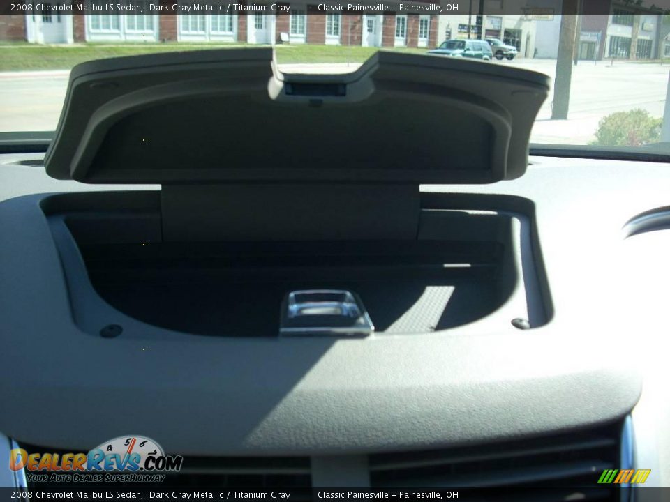 2008 Chevrolet Malibu LS Sedan Dark Gray Metallic / Titanium Gray Photo #14