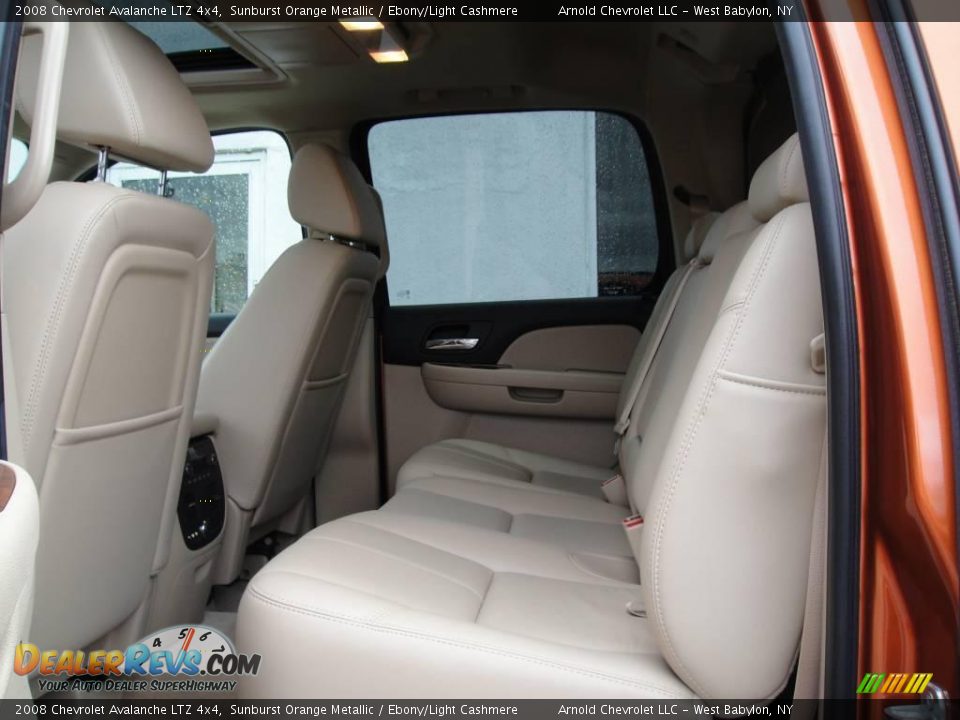 2008 Chevrolet Avalanche LTZ 4x4 Sunburst Orange Metallic / Ebony/Light Cashmere Photo #12