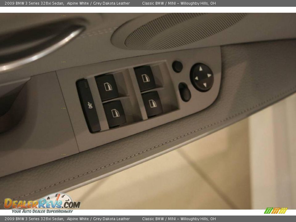2009 BMW 3 Series 328xi Sedan Alpine White / Grey Dakota Leather Photo #9