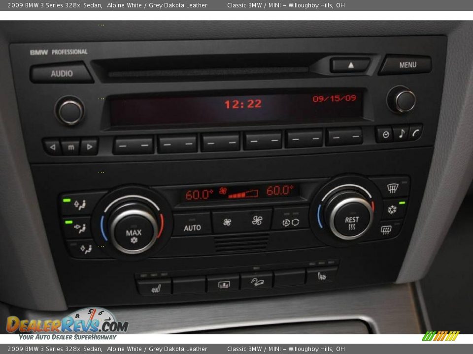 2009 BMW 3 Series 328xi Sedan Alpine White / Grey Dakota Leather Photo #14