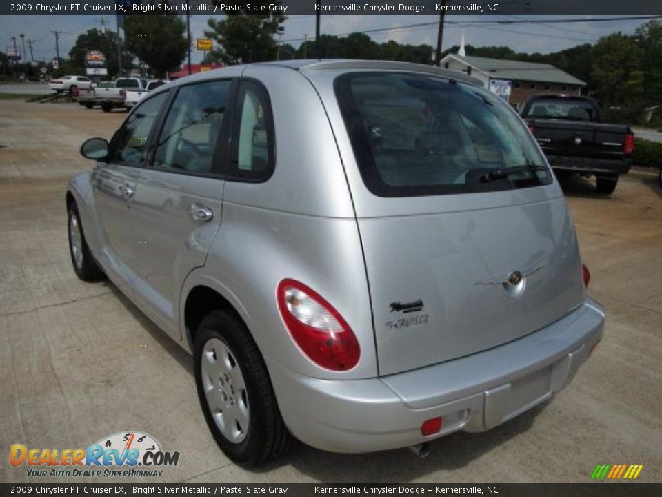 2009 Chrysler PT Cruiser LX Bright Silver Metallic / Pastel Slate Gray Photo #3