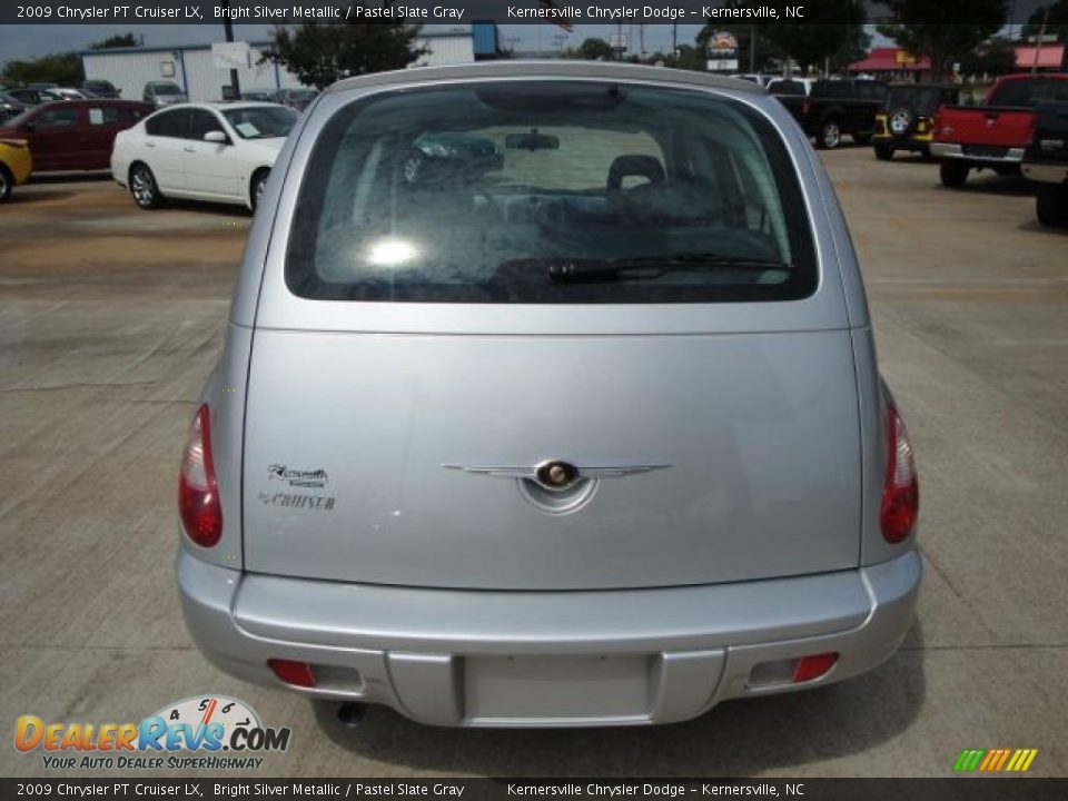 2009 Chrysler PT Cruiser LX Bright Silver Metallic / Pastel Slate Gray Photo #4