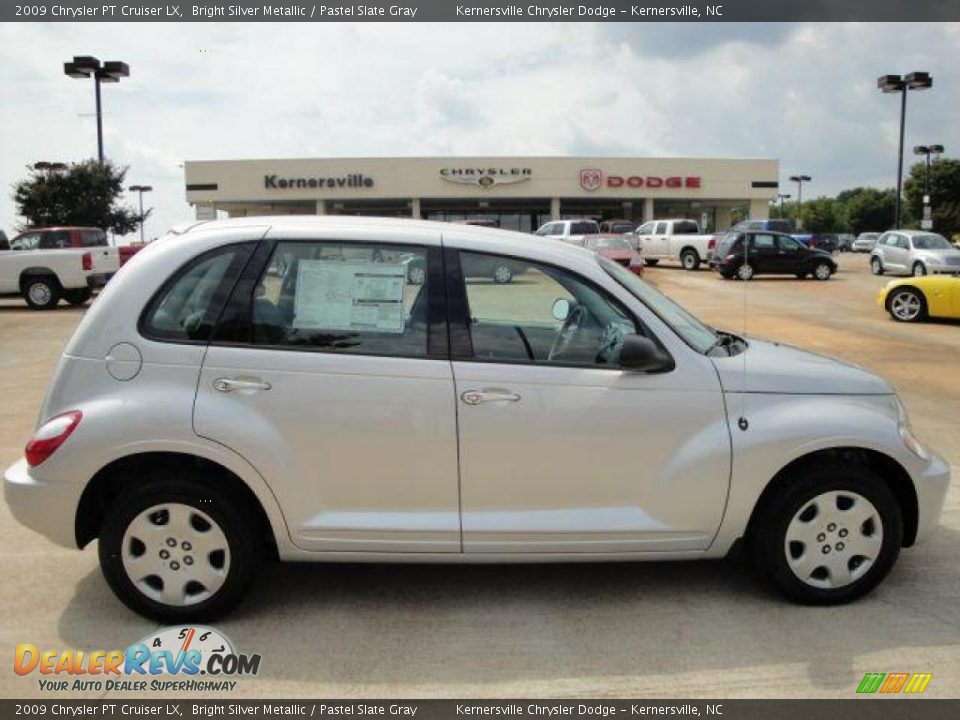 2009 Chrysler PT Cruiser LX Bright Silver Metallic / Pastel Slate Gray Photo #6