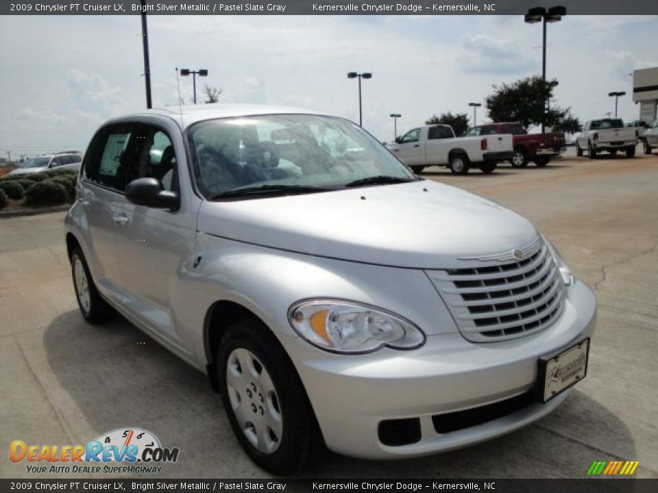2009 Chrysler PT Cruiser LX Bright Silver Metallic / Pastel Slate Gray Photo #7