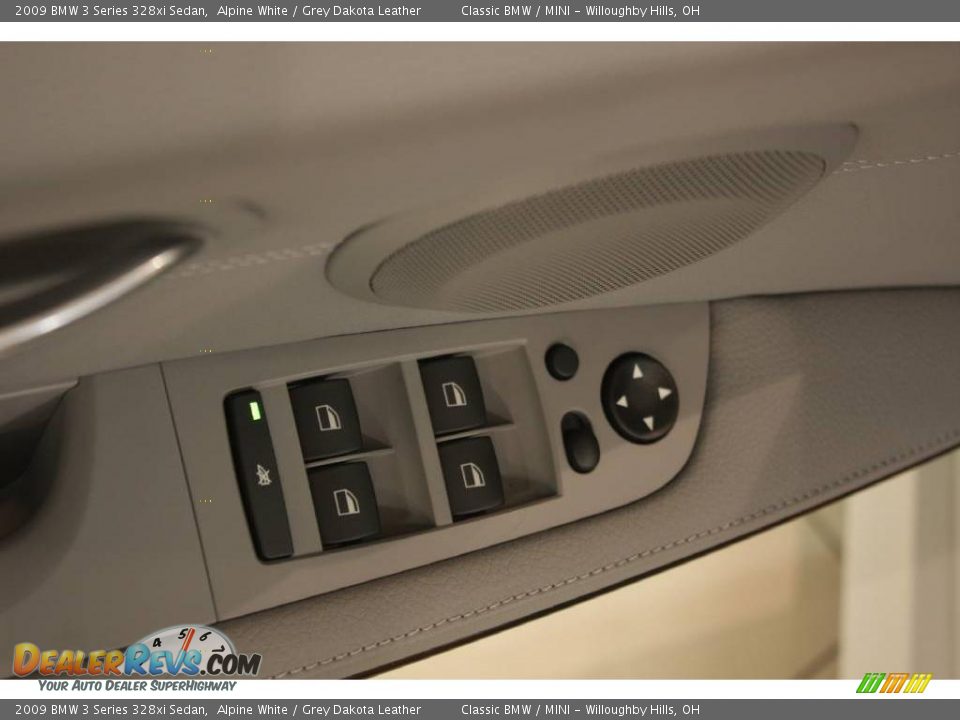 2009 BMW 3 Series 328xi Sedan Alpine White / Grey Dakota Leather Photo #9